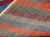 Colorful Vintage Turkish Tulu Rug With Horizontal Stripes and Fine Wool For Sale In Atlanta - Image 6 of 7