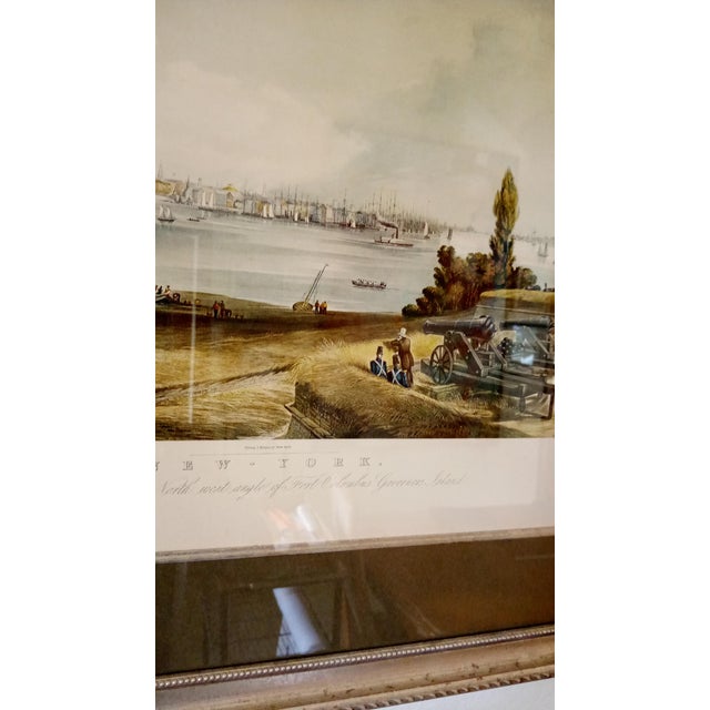 New York From the Northwest Angle of Fort Columbus, Governor's Island For Sale - Image 4 of 4