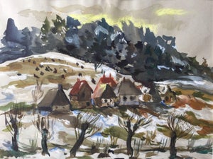 Katherine Librowicz, European Winter Landscape