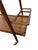 Mid-Century Italian Modern Walnut Serving Cart For Sale In Philadelphia - Image 6 of 8