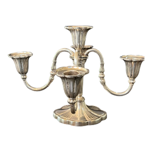 Vintage Gorham 5 Light Candleabra Silverplate 8 Inches Tall