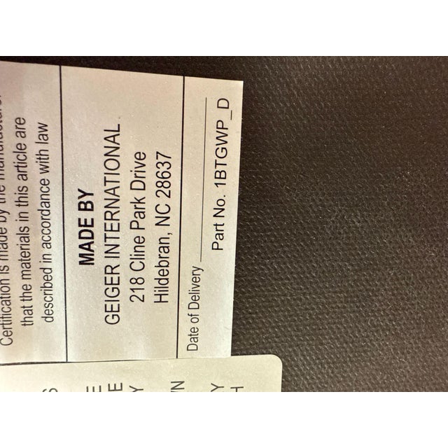 2020s Geiger International Full Twist Mid-Century Modern Style Armchair For Sale - Image 5 of 6