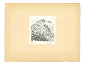 Albert Marquet, Mountain, Original Lithograph, Early 20th Century