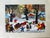 Eastern Europe Artist, Winter Village with Sled and Bear, 1997, Gouache For Sale - Image 4 of 11