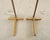 Pair of Midcentury Casella Patinated Brass Pharmacy Floor Lamps For Sale - Image 17 of 17