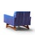 Mid 20th Century Adrian Pearsall for Craft Associates 2406-C Mid Century Walnut Lounge Chair For Sale - Image 5 of 9
