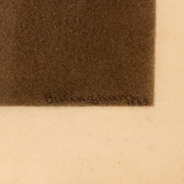 Wood Antique Victorian Giltwood Frame with Portrait, circa 1880 For Sale - Image 7 of 8