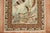 An early 20th century mat size Persian Tabriz rug depicting what looks to be a swan or rooster on a mint green ground. R...