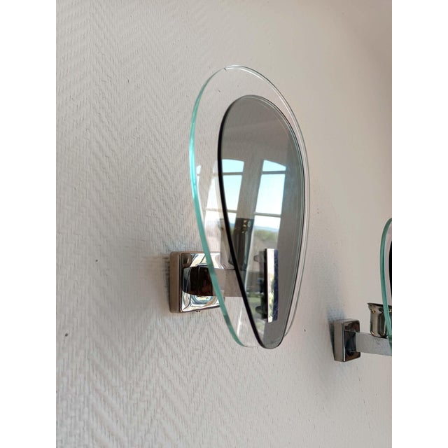 1970s Space Age Wall Lights, Italy, 1970s For Sale - Image 5 of 8