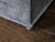 A pair of contemporary American metal cache pot planters from the 21st century with tapered lines, grey patinated color,...