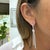 Metal Kwiat Entwine Collection Platinum 2.05ctw Pave Diamond Knotted Drop Earrings, Pair For Sale - Image 7 of 7