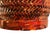 Antique Southeast Asian Lacquered Woven Wedding or Rice Basket With Brass Lock For Sale - Image 9 of 10