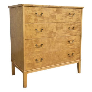 Chest of Drawers in Flame Birch, Norway, 1950s For Sale