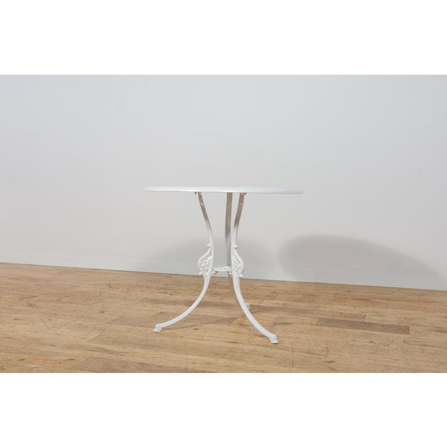 Victorian Aluminium Garden Dining Set, United Kingdom, 1950s, Set of 5 For Sale - Image 6 of 18