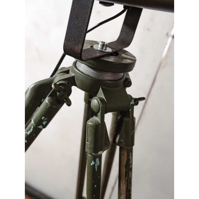 Green Fresnel Theatre Spotlight Floor Lamp from Strand Electric, England, 1960s For Sale - Image 11 of 14