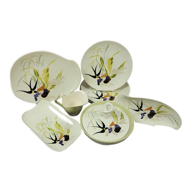 Capistrano by Red Wing Dishes, Plates, Platters, Gravy, Casserole - 10 Pieces For Sale
