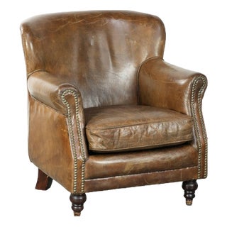 Chair in Cowhide Leather For Sale