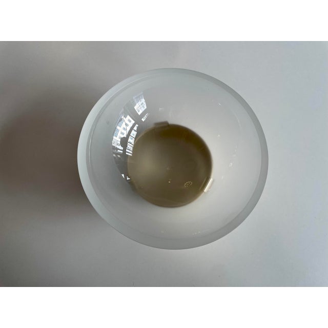 Skultuna Bowl in Glass and Brass by Michael Kurpatov, 1960s For Sale - Image 9 of 14