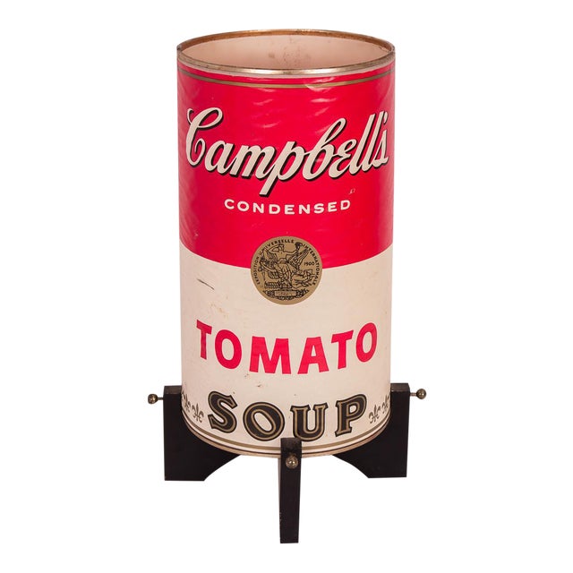 Campbell's Soup Can Lamp