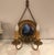 Gold Pair of Mirrored and Giltwood Two Light Bullseye Sconces NYC, circa 1910 For Sale - Image 8 of 14