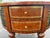 Hollywood Regency Maitland Smith Embossed Leather Top Table. Leather Bound Faux Books For Sale - Image 3 of 11