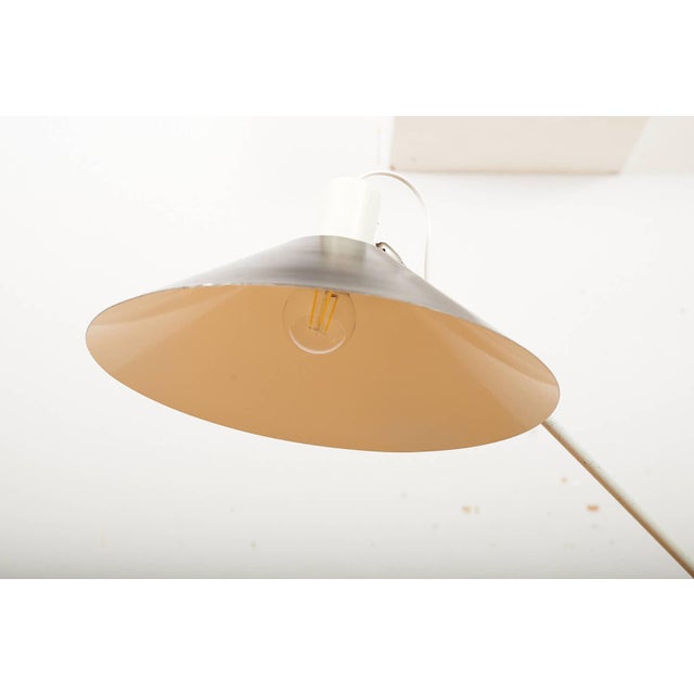 Metal Counterbalance Floor Lamp with Steel Tube Frame by J. J. M. Hoogervorst for Anvia, 1957 For Sale - Image 7 of 10