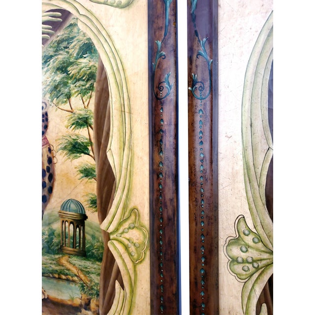 Paintings Leopard & Cheetah - Extra Large Trompe l'Oeil Pair For Sale - Image 16 of 18