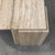 Italian Sculptural Eye-Shaped Coffee Table in Travertine, 1980s For Sale - Image 6 of 13