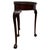 Wood 20th Century Edwardian English Mahogany Demi-Lune Card Table, 1890s For Sale - Image 7 of 13