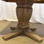 Bespoke 1975 Custom Needlepoint & Oak Pedestal Game Table With Matching Cover For Sale - Image 11 of 15