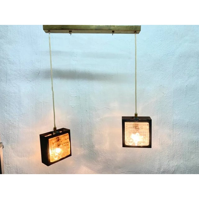 Vintage Double Pendant Light, 1960s For Sale - Image 17 of 17