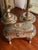 Rococo Vintage F B Rogers Silver Co Roll Top Baroque Butter Dish With Lion Mask Feet and Glass Liner For Sale - Image 3 of 9