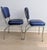 Mid 20th Century Vintage Sparkle Vinyl and Chrome Dinette Chairs- A Pair by Richardson Seating Corp. For Sale - Image 5 of 10