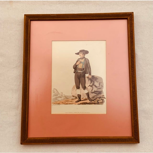 Regency Era Hand-Colored Costume Print: Latin Gentleman, c.1804 For Sale - Image 14 of 14