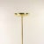 Massive brass floor lamp with brass shade the lamp gives a cosy, non-dazzling light. polished surface. the lamp has been...