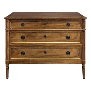 Louis XVI Style Chest of Drawers in Mahogany For Sale