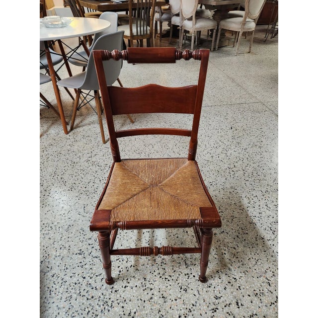 Late 20th Century Willett Wildwood Cherry Wood Dining Set For Sale - Image 10 of 15