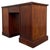 Wood Early 20th Century Antique Edwardian Writing Desk in Mahogany For Sale - Image 7 of 12