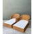 Vintage Braided Rattan Chaise Lounges - Pair For Sale - Image 9 of 15