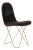 Cactus Sheepskin Dining Chair by Cuero Design For Sale