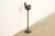 Early 20th Century Roycroft Trefoil Antique Mission Arts & Crafts Hand-Hammered Copper Smoker's Stand With Ashtray, Circa 1910 For Sale - Image 5 of 14