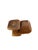 Mid 20th Century Danish Modern Style Sculptural Interlocking Wood Salt and Pepper Shakers For Sale In West Palm - Image 6 of 11