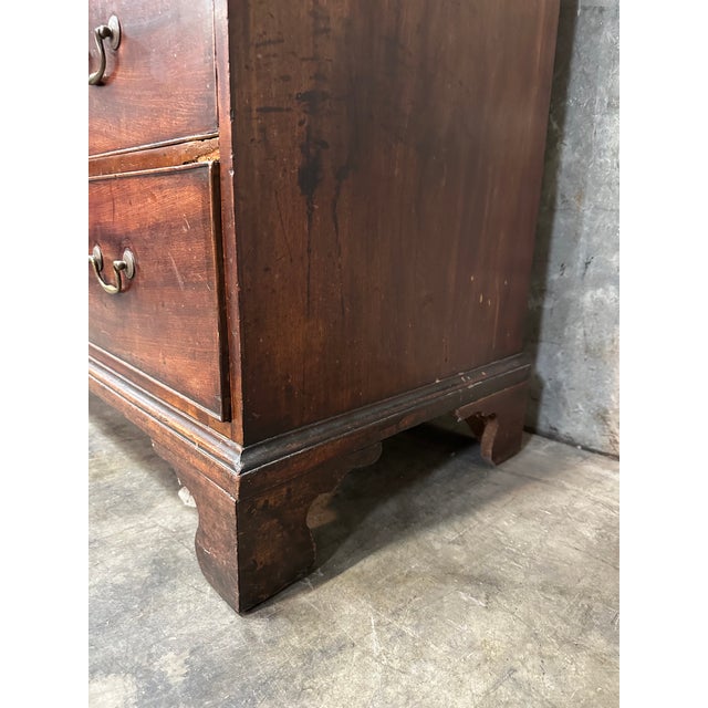 "Add a touch of historical elegance to your home with this exquisite Antique George III Mahogany Chest of Drawers. This...