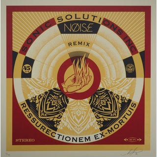 Shepard Fairey, Noise Remix, Lithograph For Sale