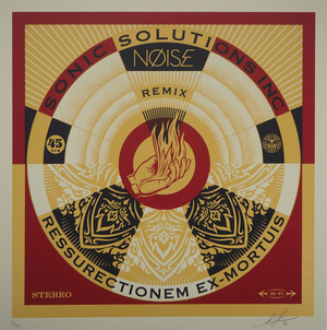Shepard Fairey, Noise Remix, Lithograph