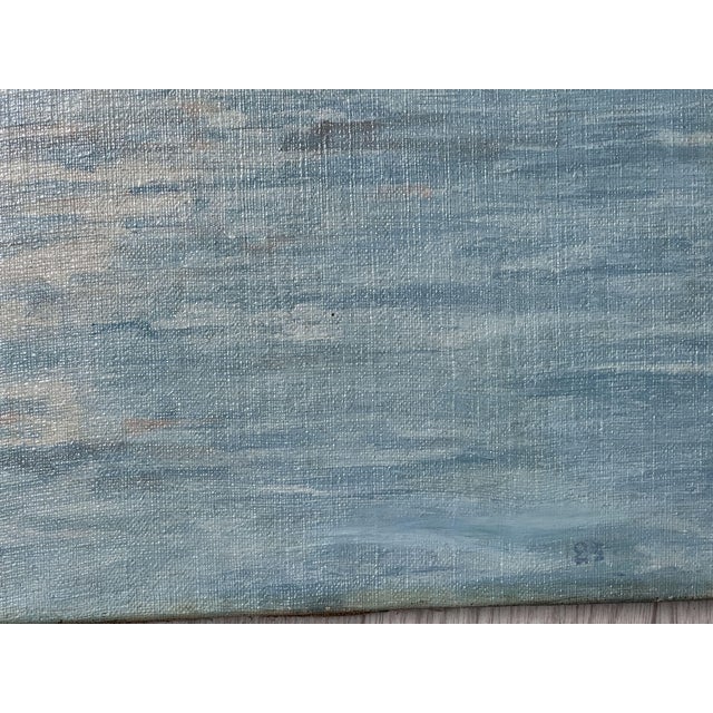 Raphaël Luc Ponson, Santa Salute Basilica, Grand Canal, Venice, Oil Painting For Sale - Image 3 of 5