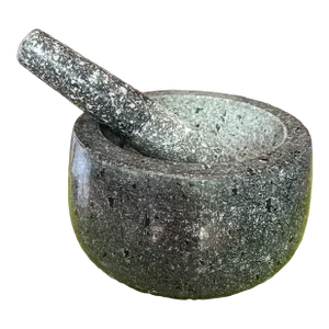 1960s Substantial Stone Mortar and Pestle