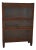 Globe Wernicke Oak Mission Style Bookcase For Sale