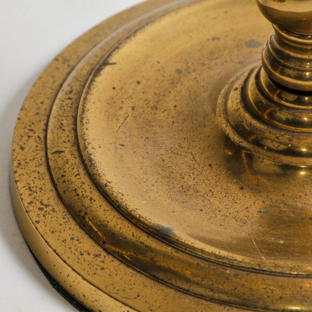 1970s Fredrick Cooper Barley Twist Brass Lamps - a Pair For Sale - Image 11 of 18