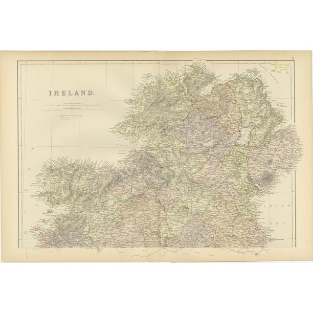 Title: 1882 Maps of Ireland: Northern and Southern Regions These two maps provide a detailed representation of Ireland as...